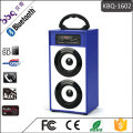 Mini minions speakers, Portable colorful wooden tower blue tooth speaker with LED disco light, TF card, aux, microphone